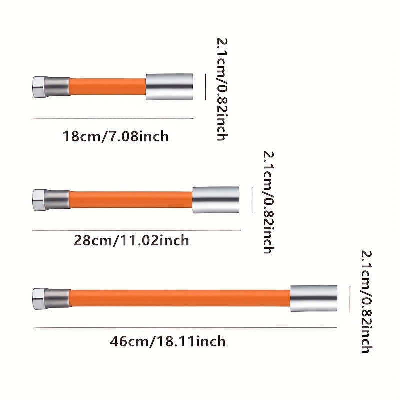 Extensión Grifo Rosca Tubo 1/2  20mm 30mm 50mm 70mm - Temu Chile