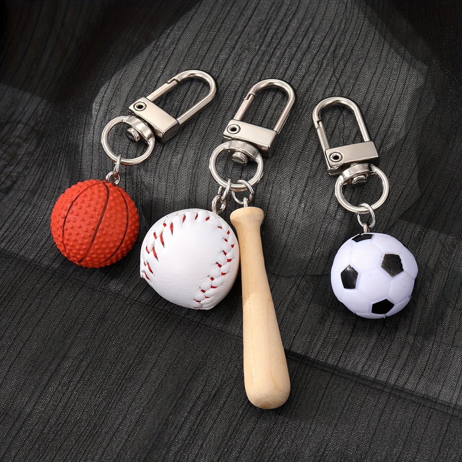 Porte-clés pour garçons Sport pour enfants Porte-clés de football