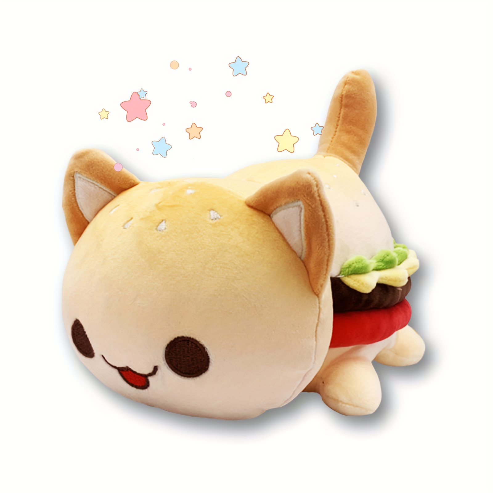 Cheeseburger deals cat plush