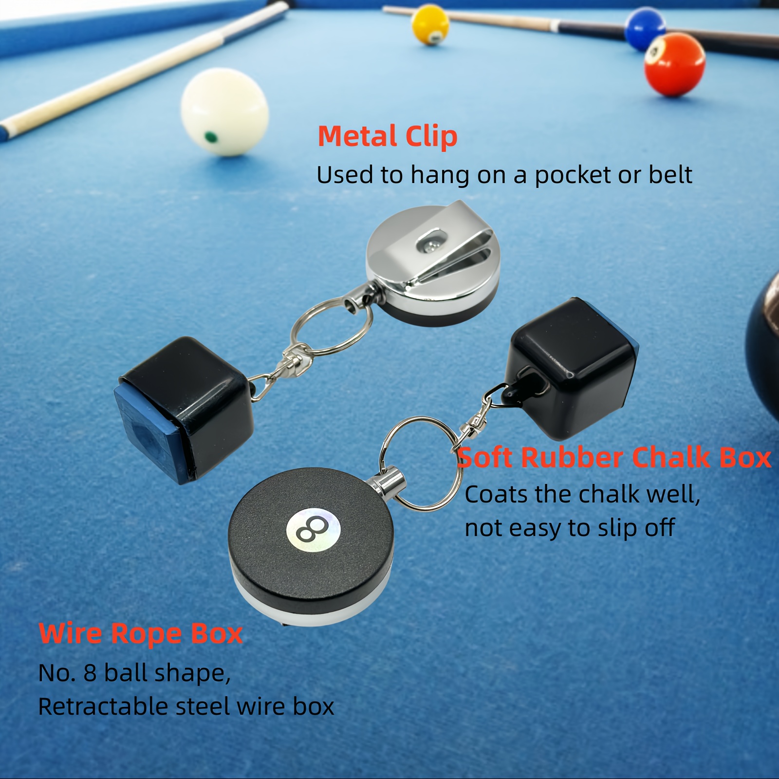 Boîte De Billard 1 Pièce, Support De Boule De Queue, Étui De Boule De Queue,  Sac De Rangement De Billard Portable, Boîte-cadeau Fournitures Accessoires  - Temu Belgium