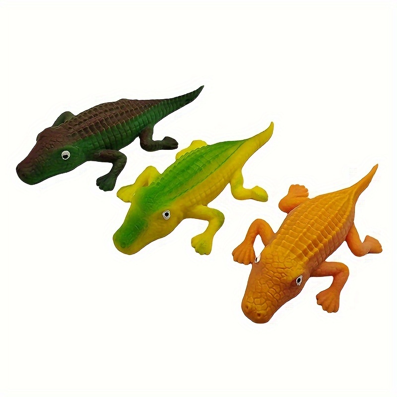 Children's Simulation Toy Stretch Crocodile Pinch Sand Vent - Temu