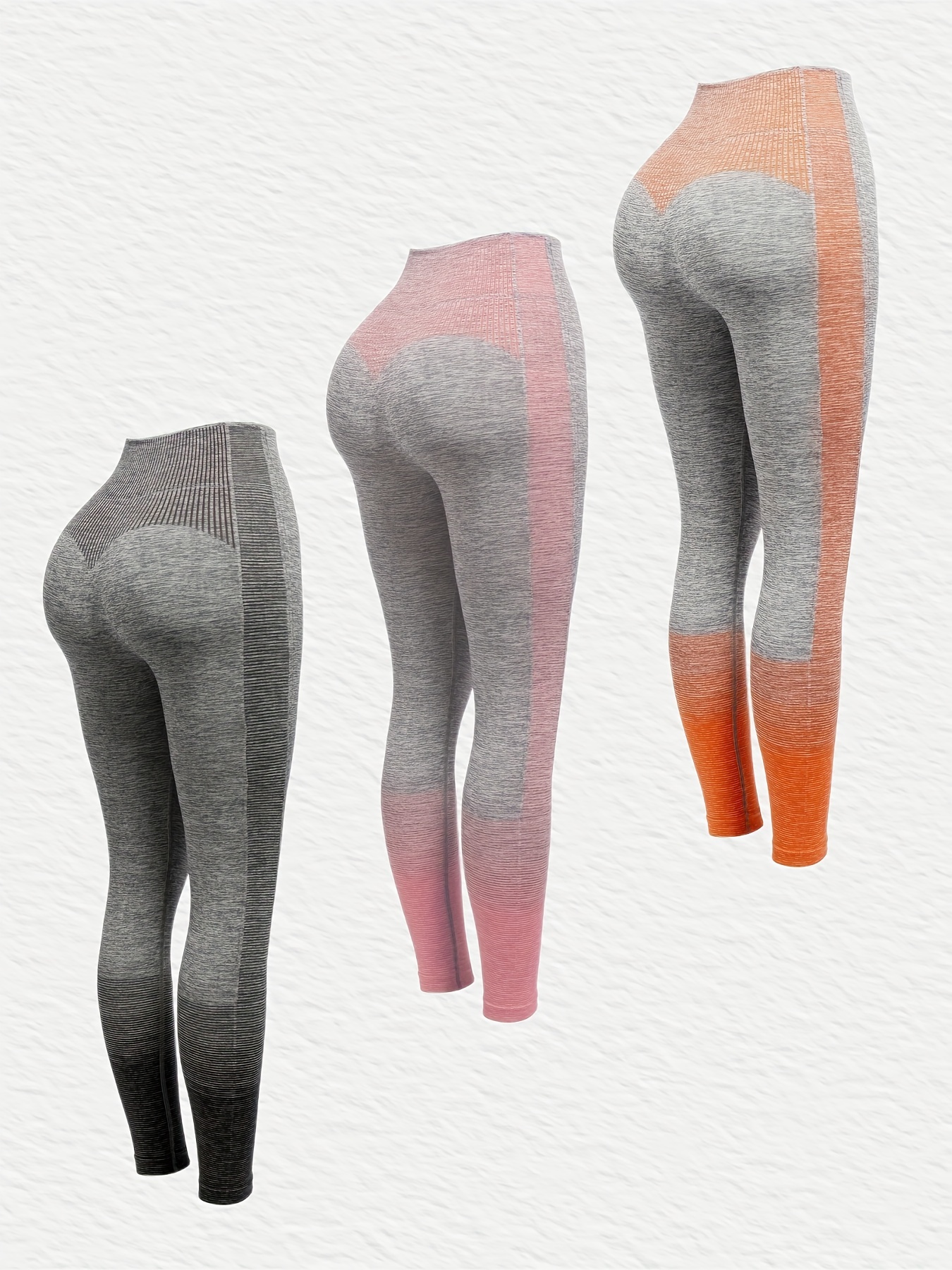 Hip Lifting Sexy Yoga Leggings Stretchy Slim Fitted Fitness - Temu