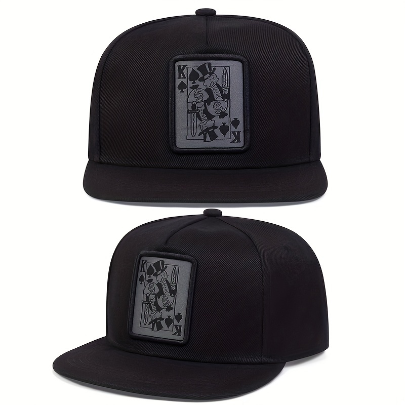 1pc Hip Hop Mens Flat Brim Hat  Shop Now For Limited-time Deals