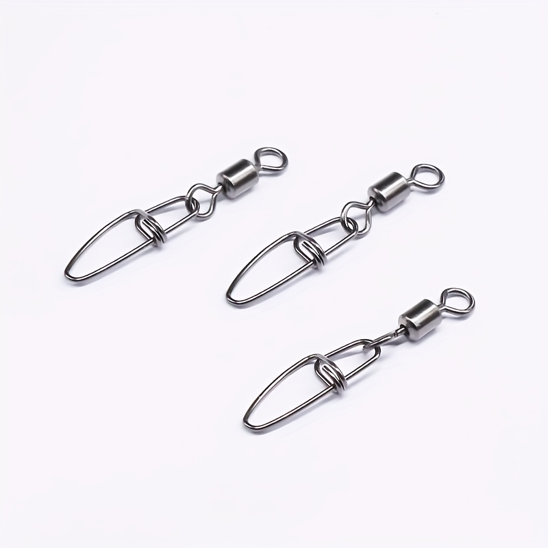 Copper Swivel Rings + Double Buckle Pins Line Hook Connector - Temu