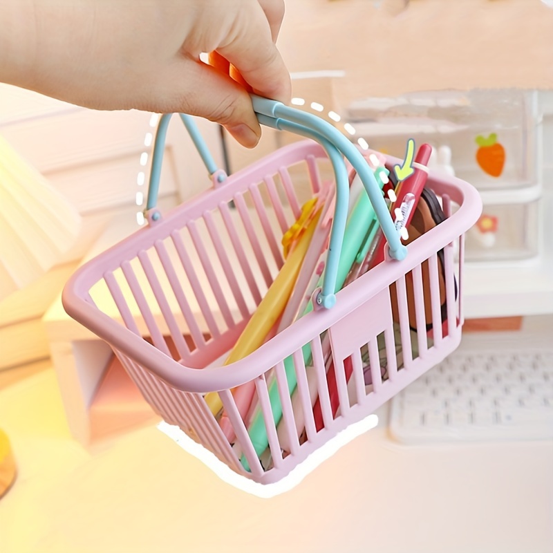 market baskets Plastic Storage Organizer Basket