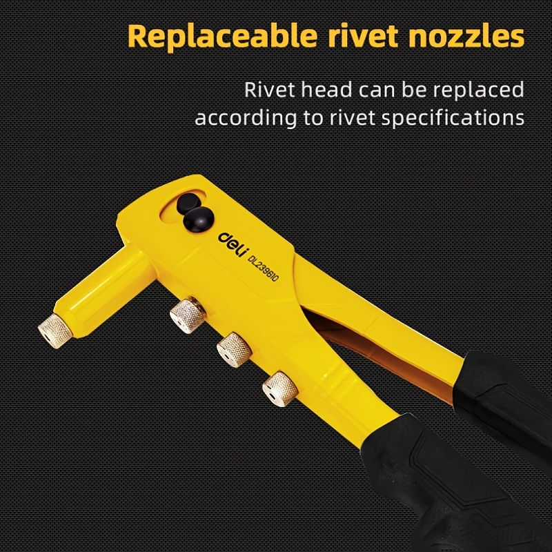 RIvet Gun KIt -60pcs/set Pop Riveter Gun Rivets Kit Blind Rivet Hand Tool  AE-RIVETGUN-KIT-BY