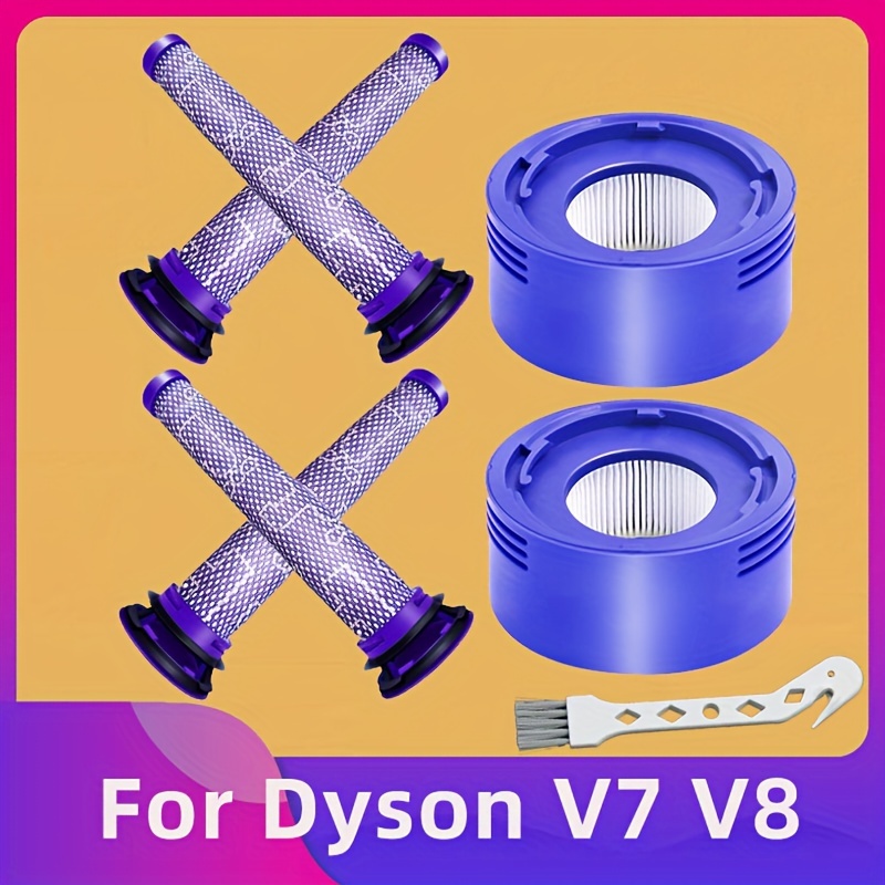 Vacuum Filter Replacement Kit For V8 Animal V8 - Temu