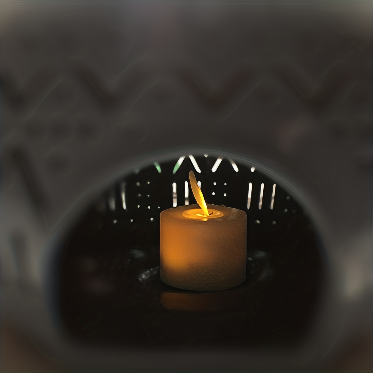 6 bougies chauffe-plat sans flamme étanches à la lumière solaire led pour  la décoration - SENEGAL ELECTROMENAGER