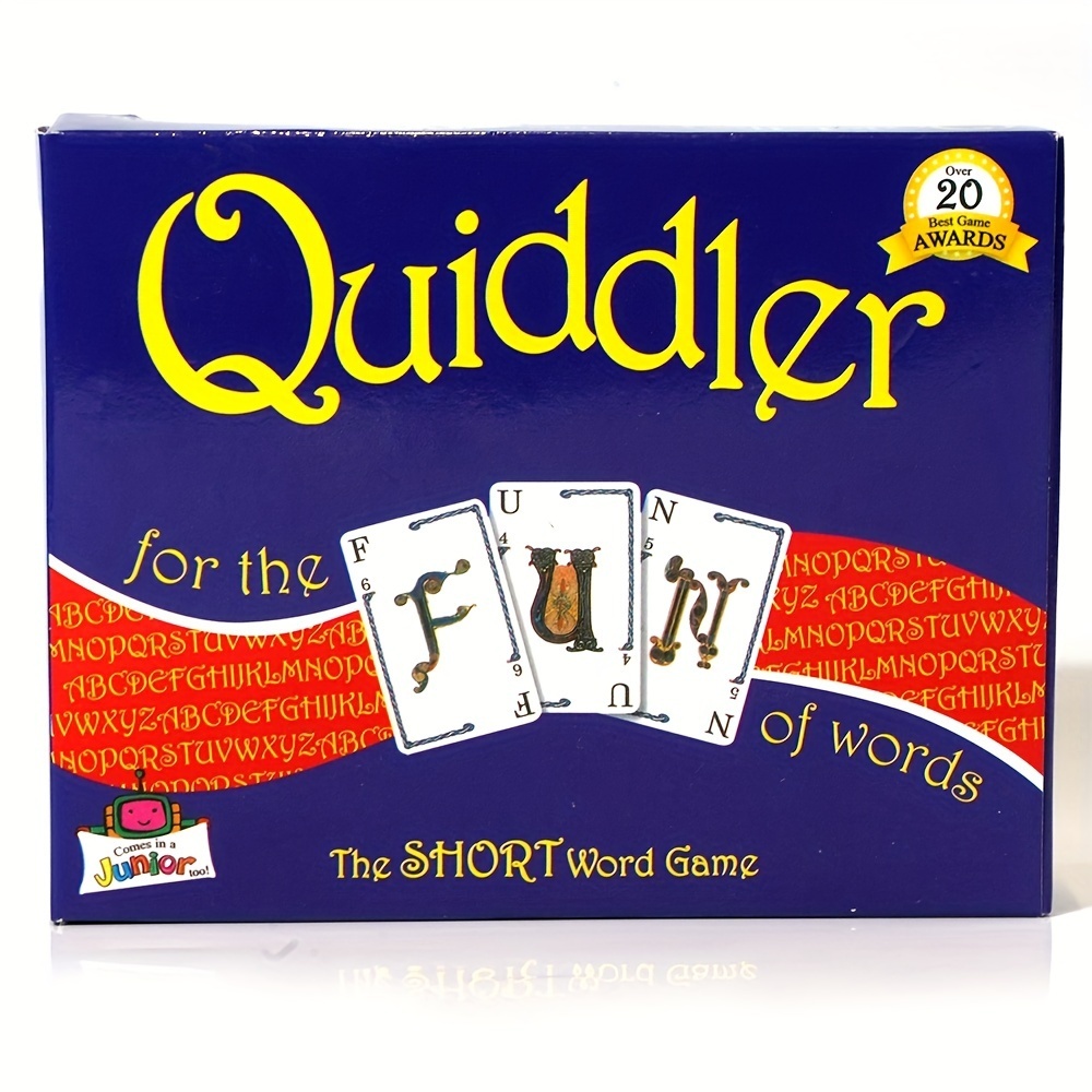 Quiddler, for the fun of words, the short card game, New, Set