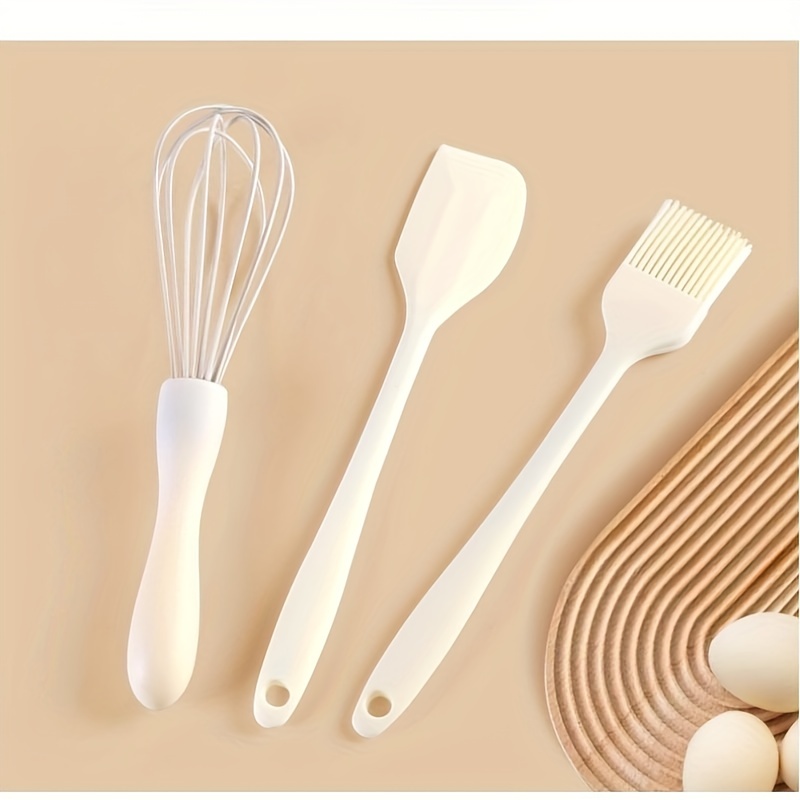 1PC Spatula Silicone Tongs Spoon Clip Food Ladle Kitchen Accessories  Gadgets Utensil Tool Pastry Cooking Tongue Wooden Bbq Clamp