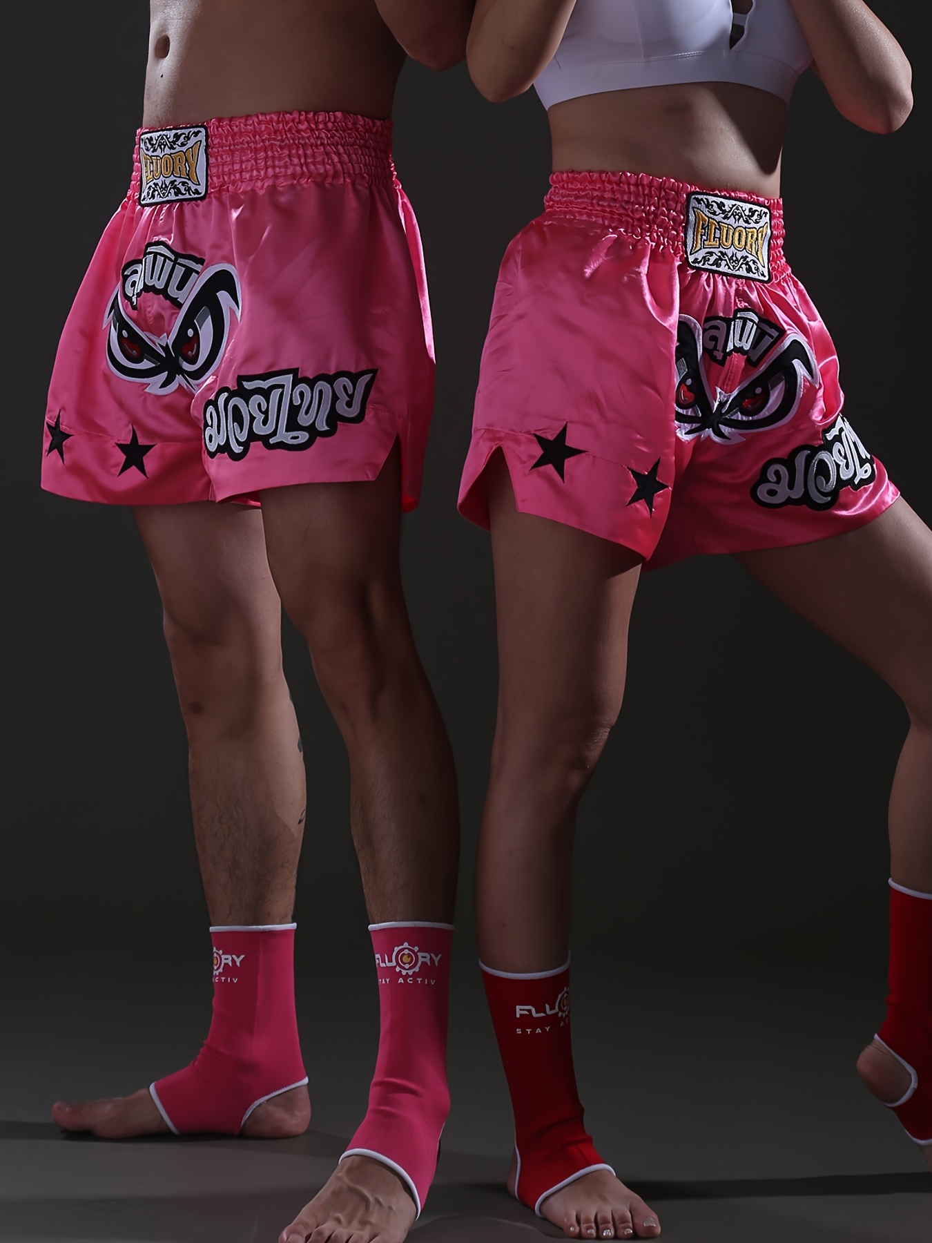 Muay Thai Shorts Pour Hommes Et Femmes, Short de Boxe Kickboxing de haute  qualité Mma Gym.