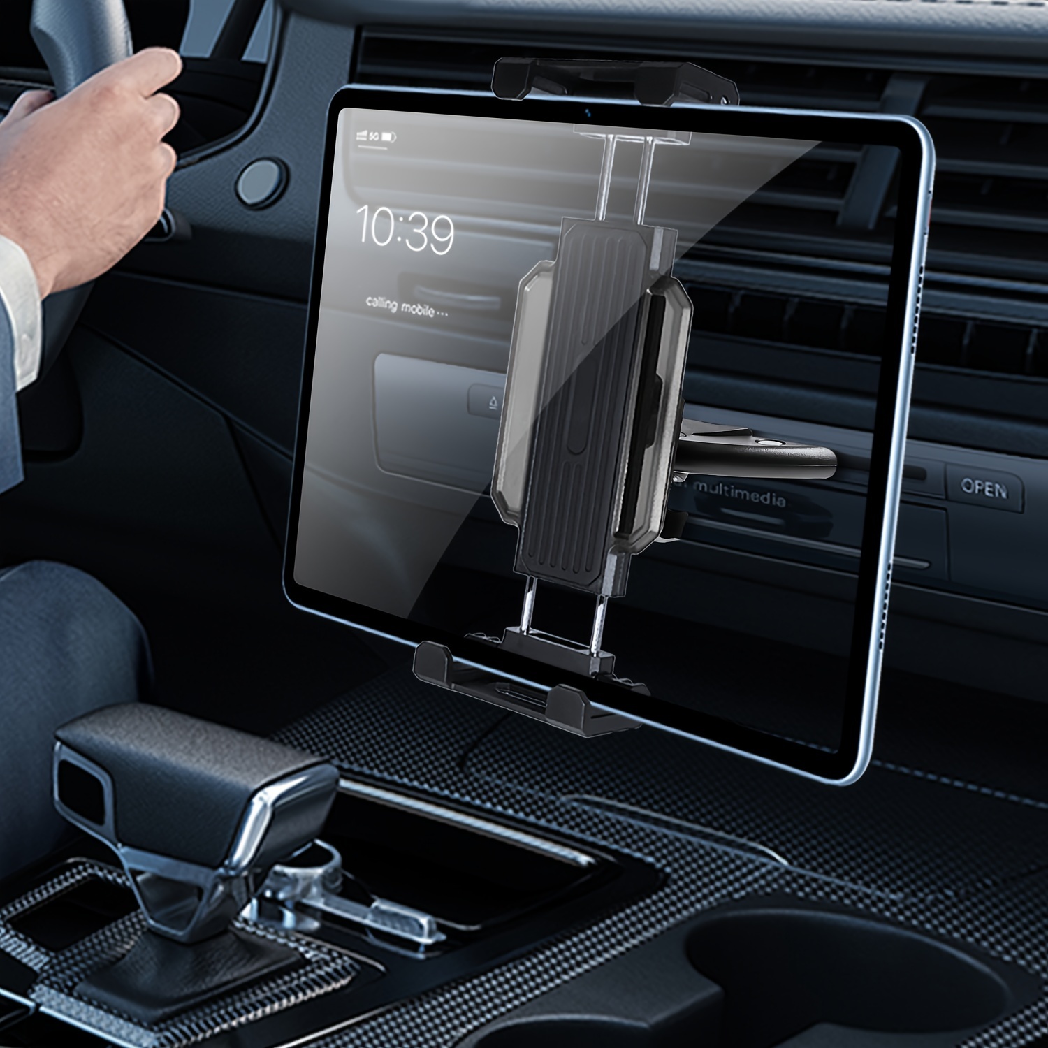 Auto-Kopfstützen-Tablet-Halterung, Auto-Kopfstützenhalterung für Tesla  Model 3 2018–2023, Verstellbare Tablet-Autohalterung für Rücksitz