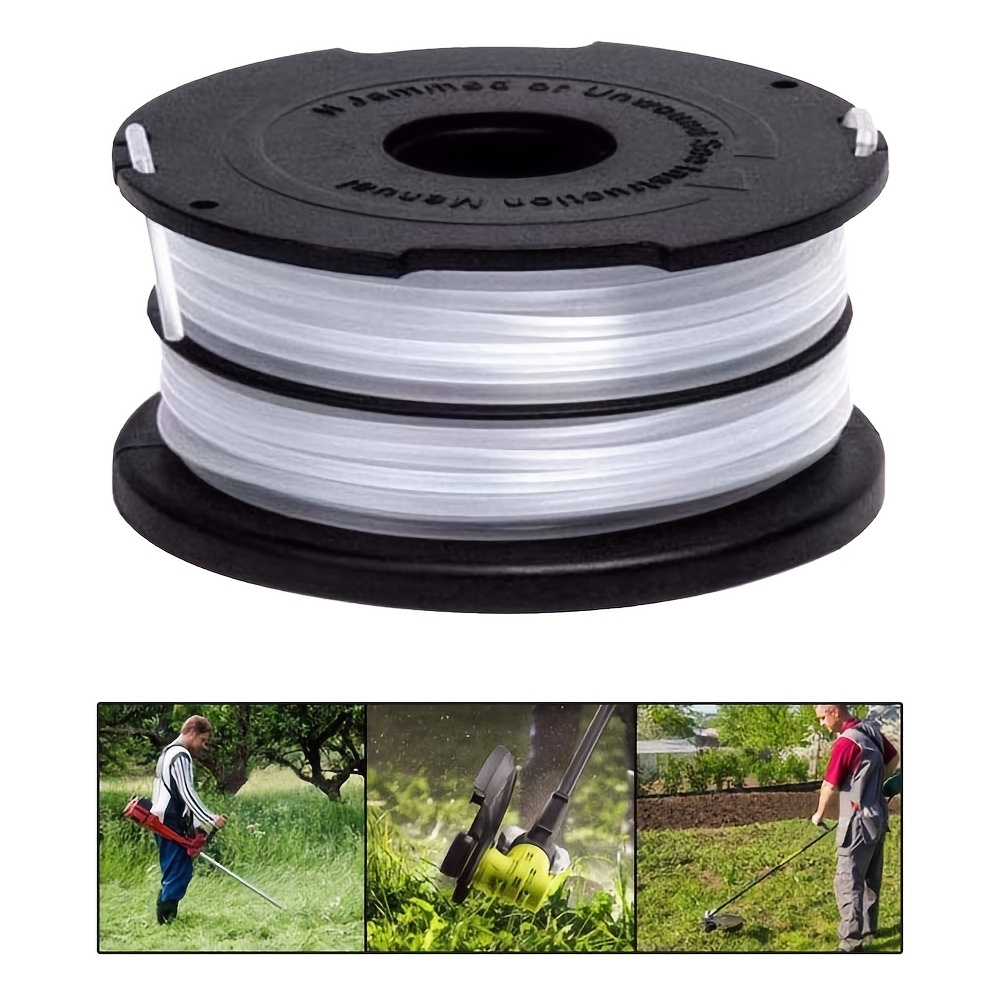  10 Pack String Trimmer Replacement Spool Compatible with Black+ Decker, 240ft 0.065 AF-100 Autofeed Replacement Spools - Compatible with  Black+Decker String Trimmers(8-Line Spool + 2 Cap+2 Spring) : Patio, Lawn &  Garden