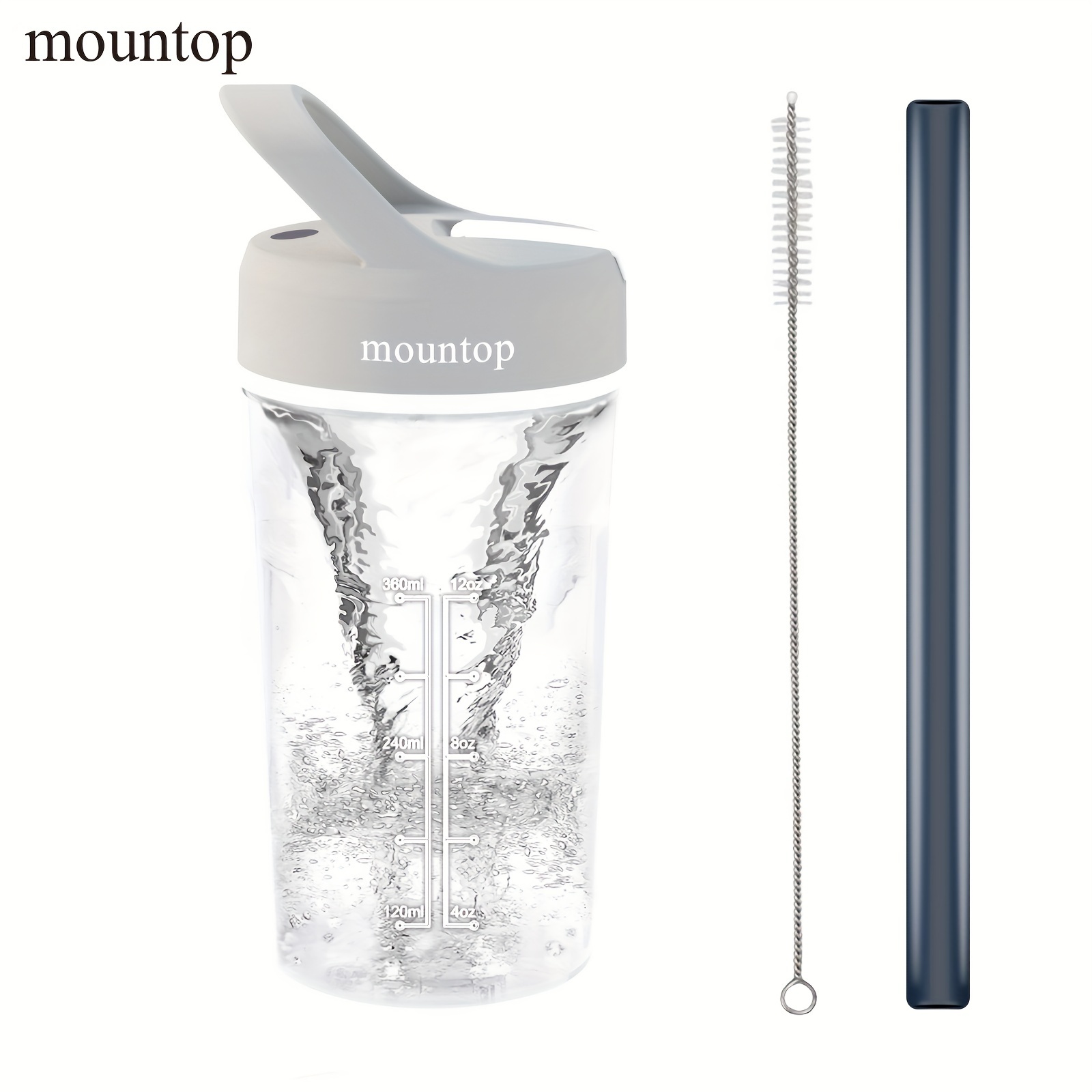 350ml Electric Protein Shaker Mixing Cup Automatic Self Stirring Water  Bottle Mixer One-button Switch Drinkware for Fitness Gym
