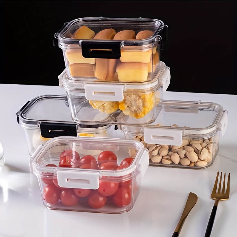 Food Storage Containers For Fridge, Stackable Fridge Produce Saver