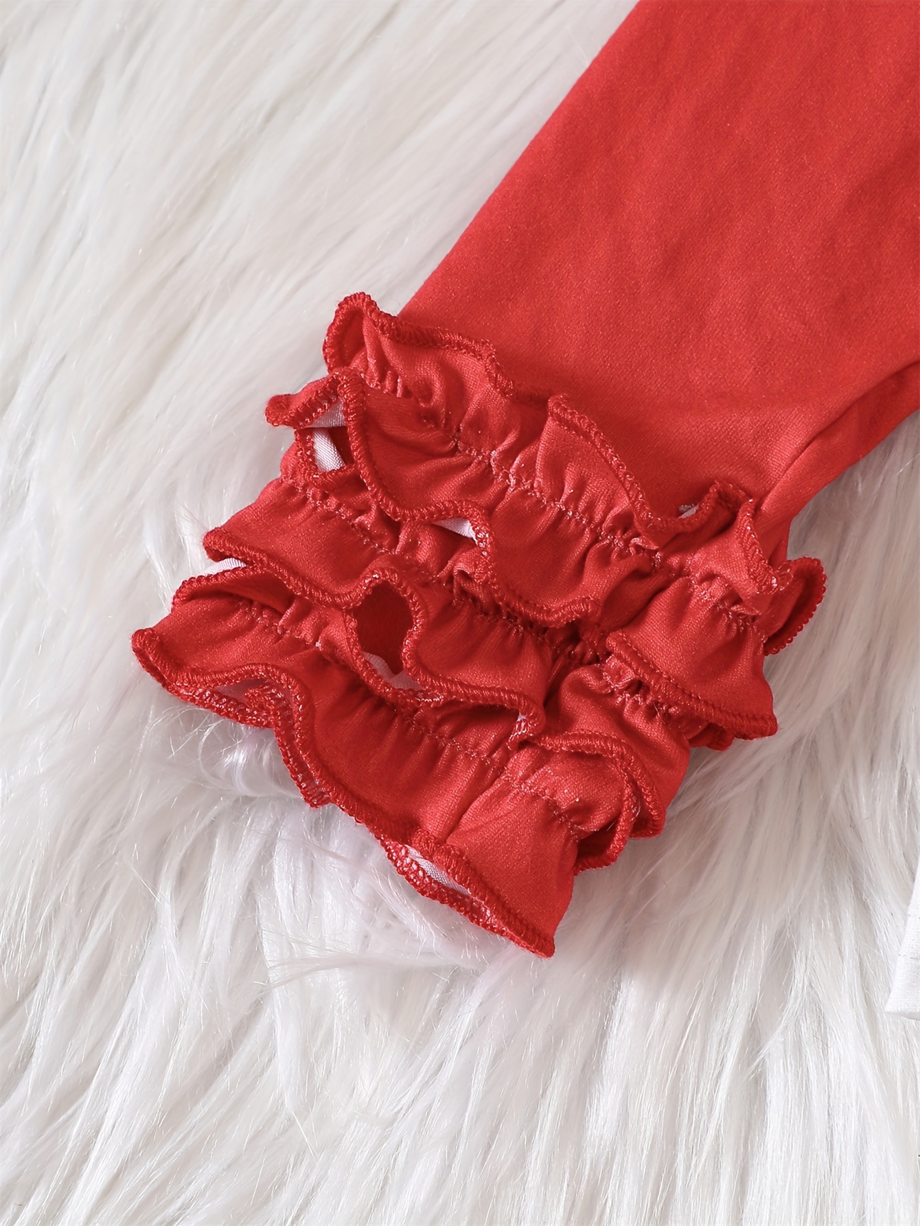 Christmas sales ruffle pants