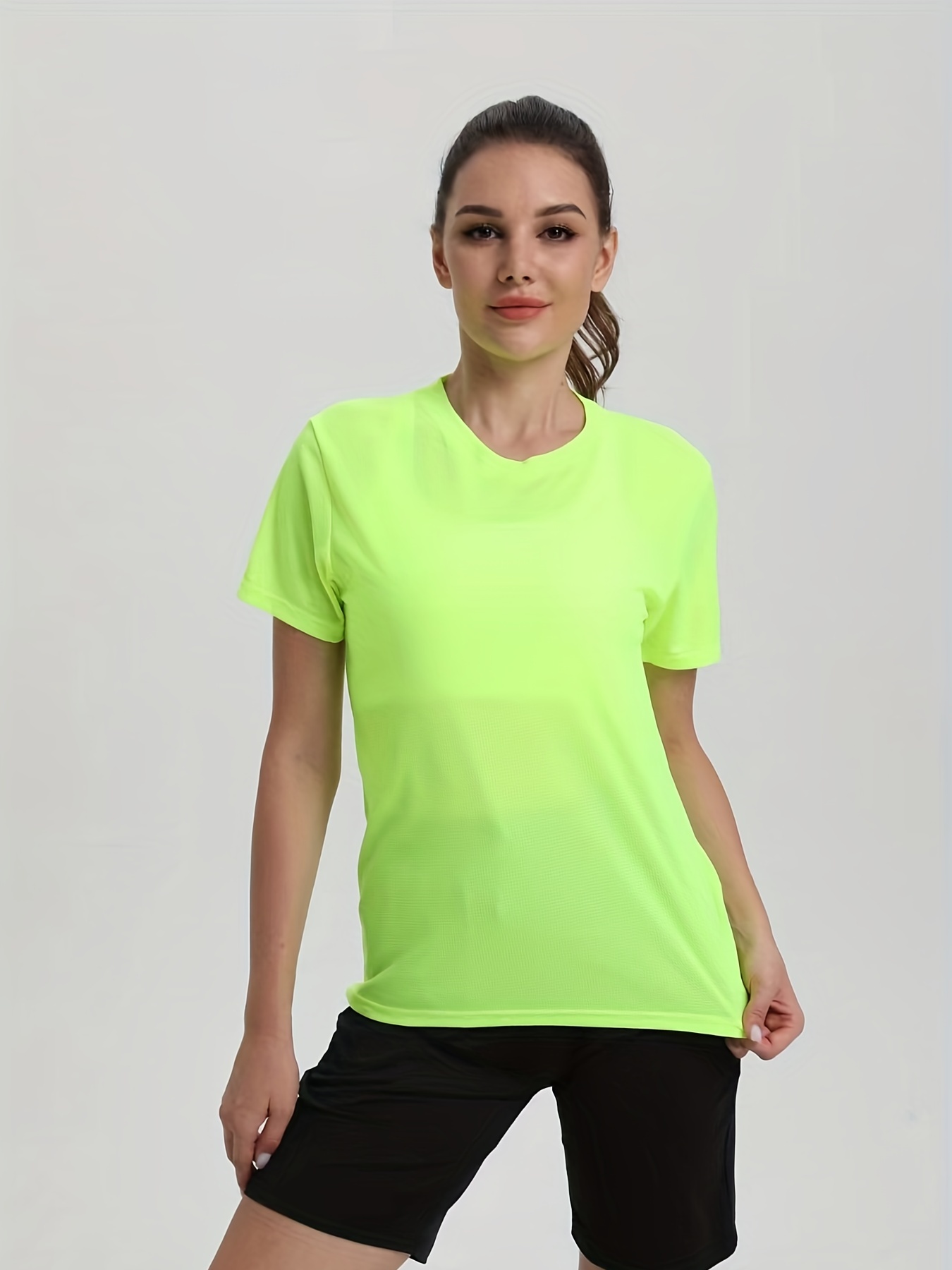 Women's Quick Dry Lightweight Sports T shirt Running - Temu United Kingdom