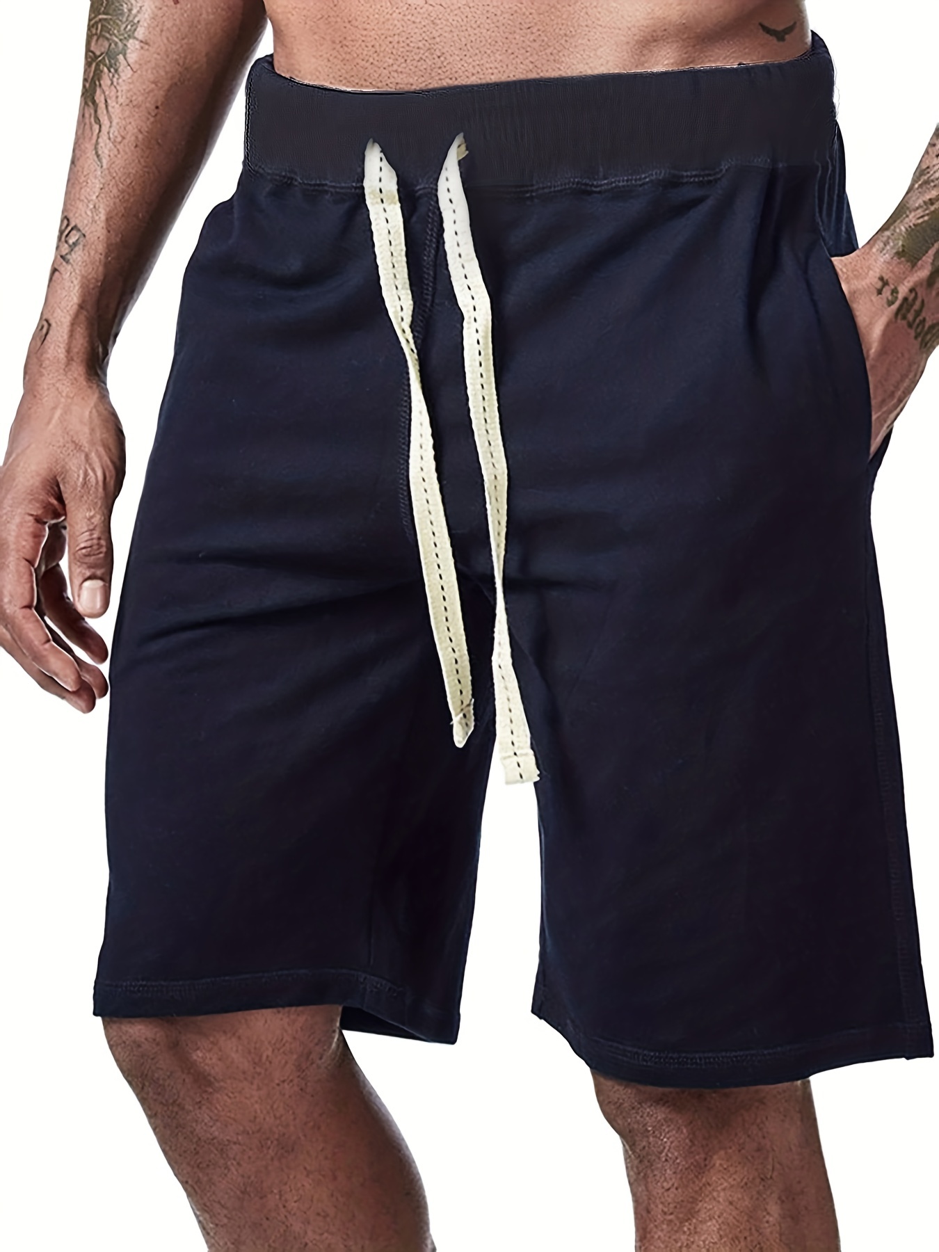 Navy Straight Swim Skirt