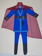 movie character costume for boys superhero costume with cloak kids novelty clothes for stage halloween party