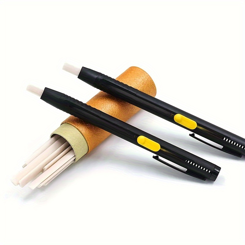 2Pcs Sewing Chalk And 20pcs Heat Erasable Refill, Sewing Chalk Pencils For  Fabric Marker, Sewing Tool