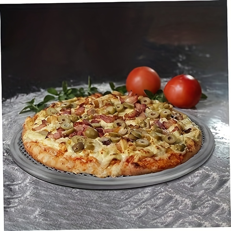 1 Pezzo Teglia Pizza Rete In Alluminio Pizza Teglia Forno - Temu Italy