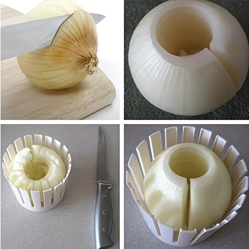 Onion Blossom Maker (No Corer) Slicer Blossom Fruit & Vegetable Cutter  Tools Item