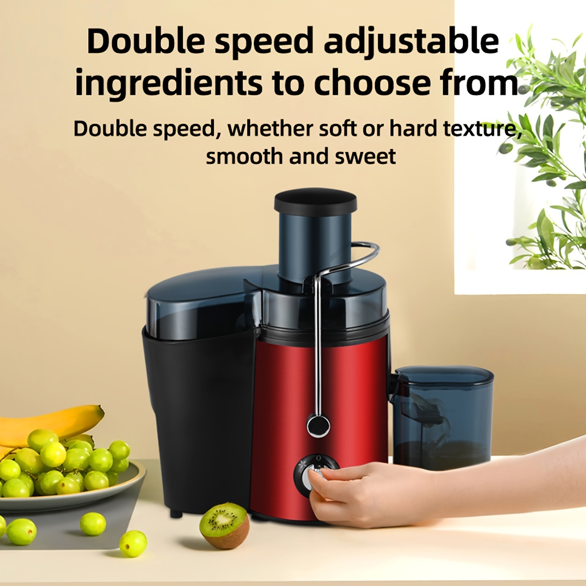 Juicer Machine Juicer With Wide Chute For Whole Fruits And - Temu