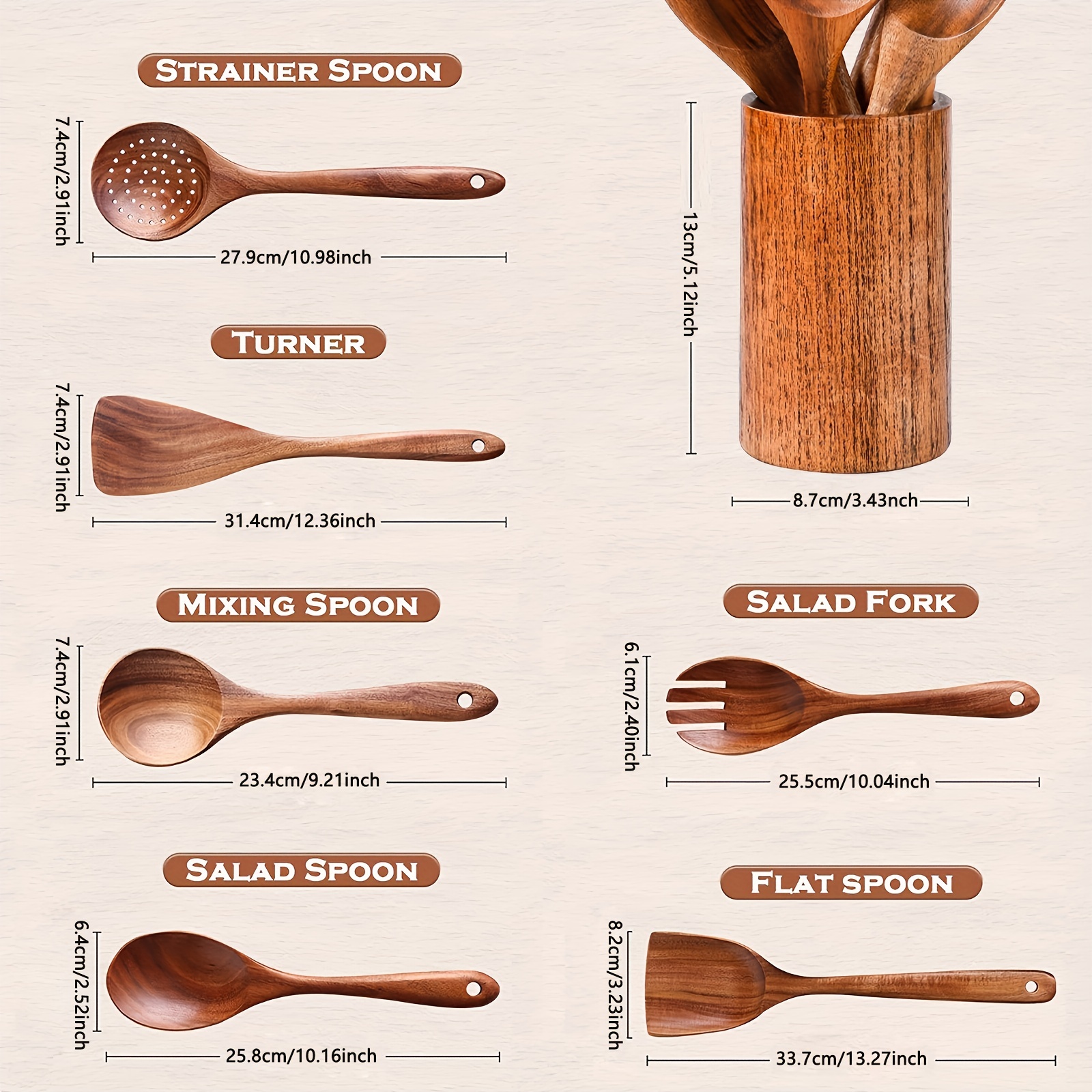 Las cucharas para cocinar, más allá de los diferentes materiales