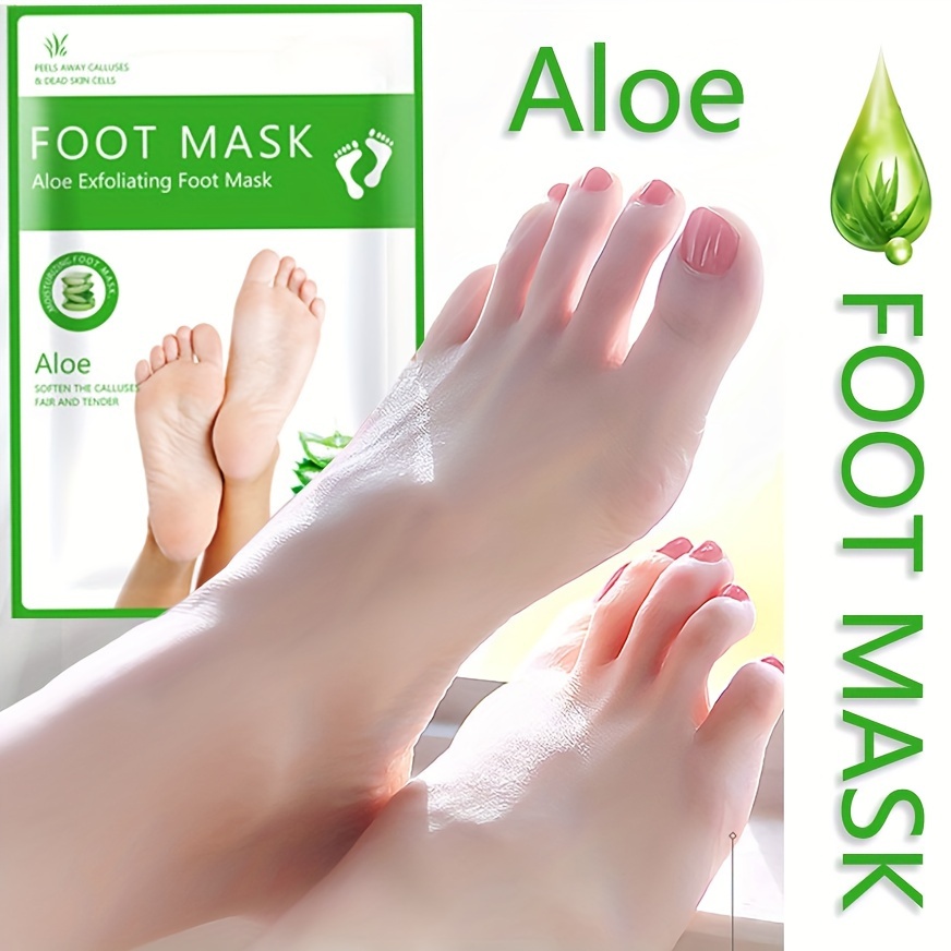 Foot Peel Mask,callus And Dead Skin Remover,nourish And Moisturize Dry  Rough Feet,soothe Cracked Feet And Heel - Temu