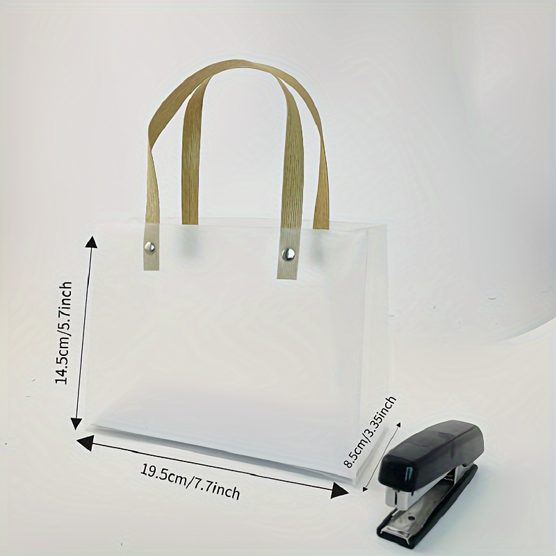 Small pvc store shopping bags