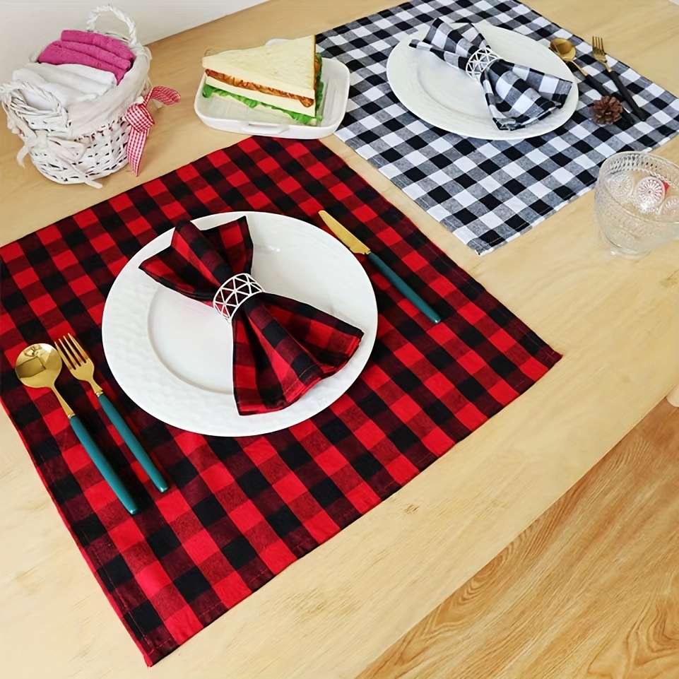3pcs Cotton Yarn-dyed Gray Series Home Fabric Waffle Tea Towel Napkin  Kitchen Towel