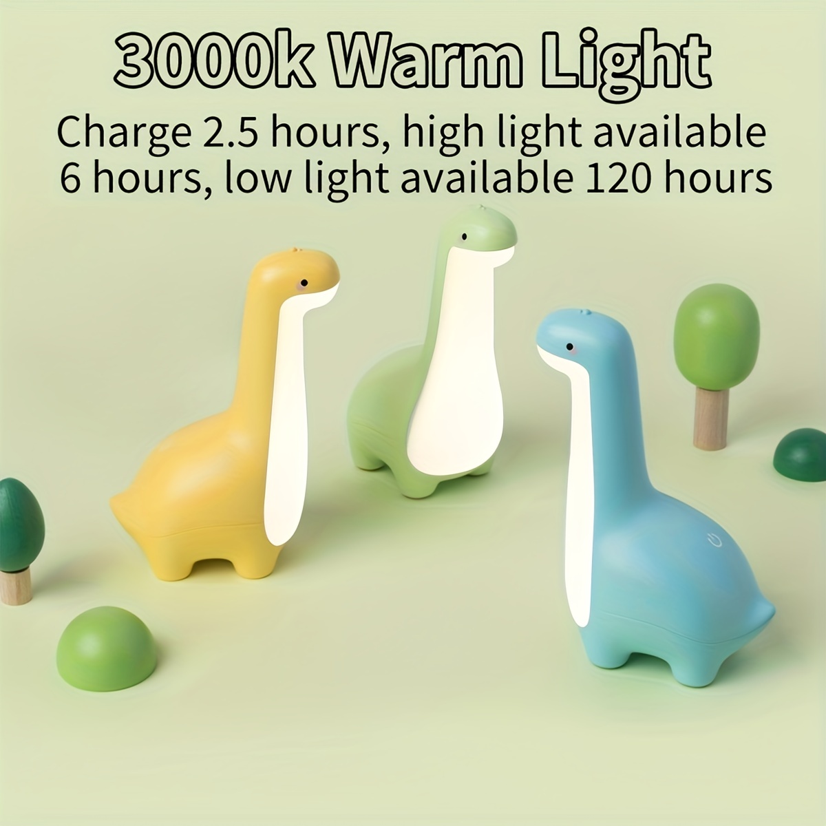 Lying Duck Night Light, Touch Sensor Led Lamp Night Lgiht Home Creative Usb  Children Toddler Clap Lights 
