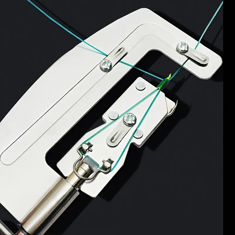 Portable Stainless Steel Fishing Hook Line Tier Semi - Temu
