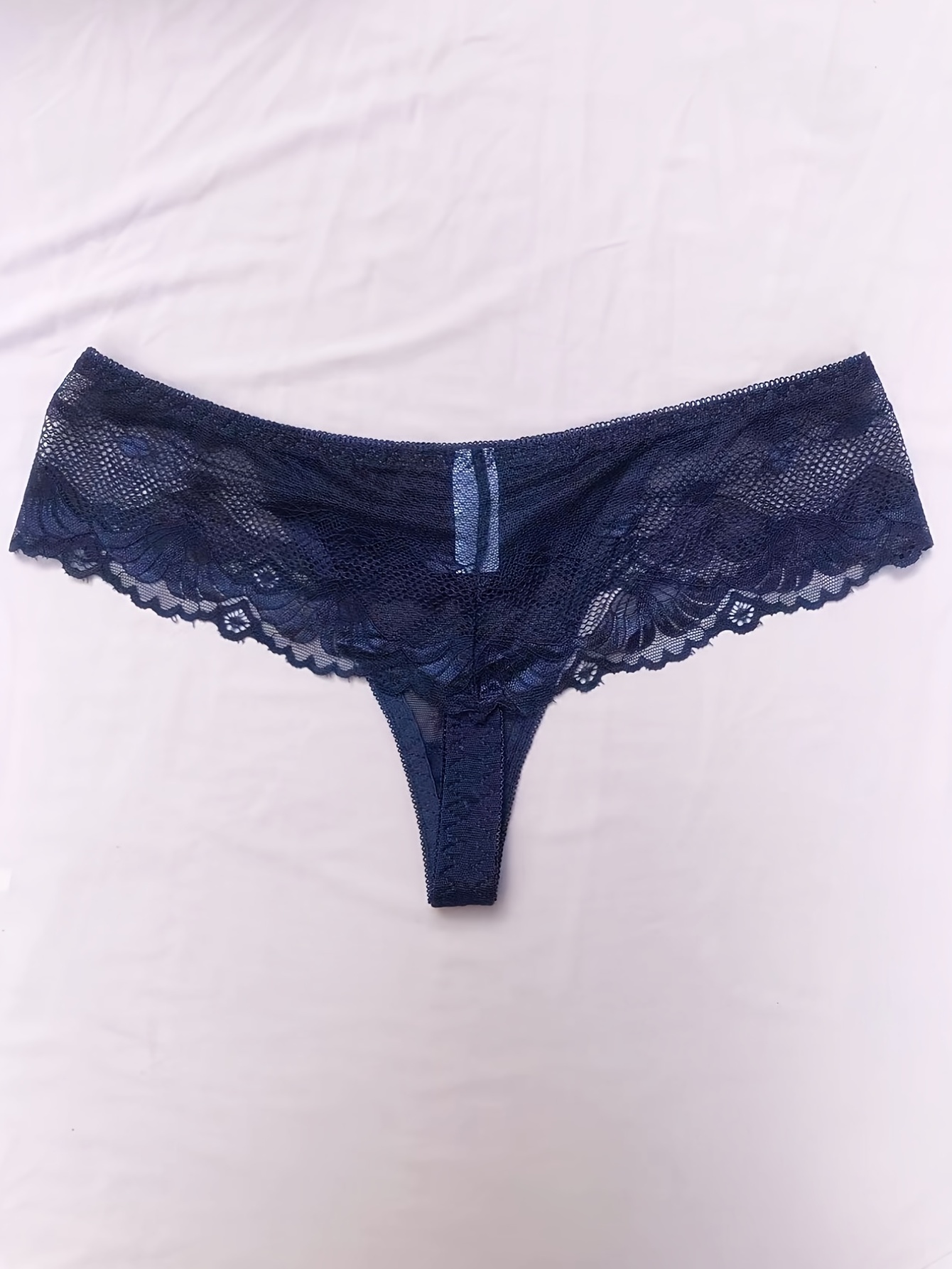 Lace Embroidery Ladies Panties Translucent Breathable - Temu