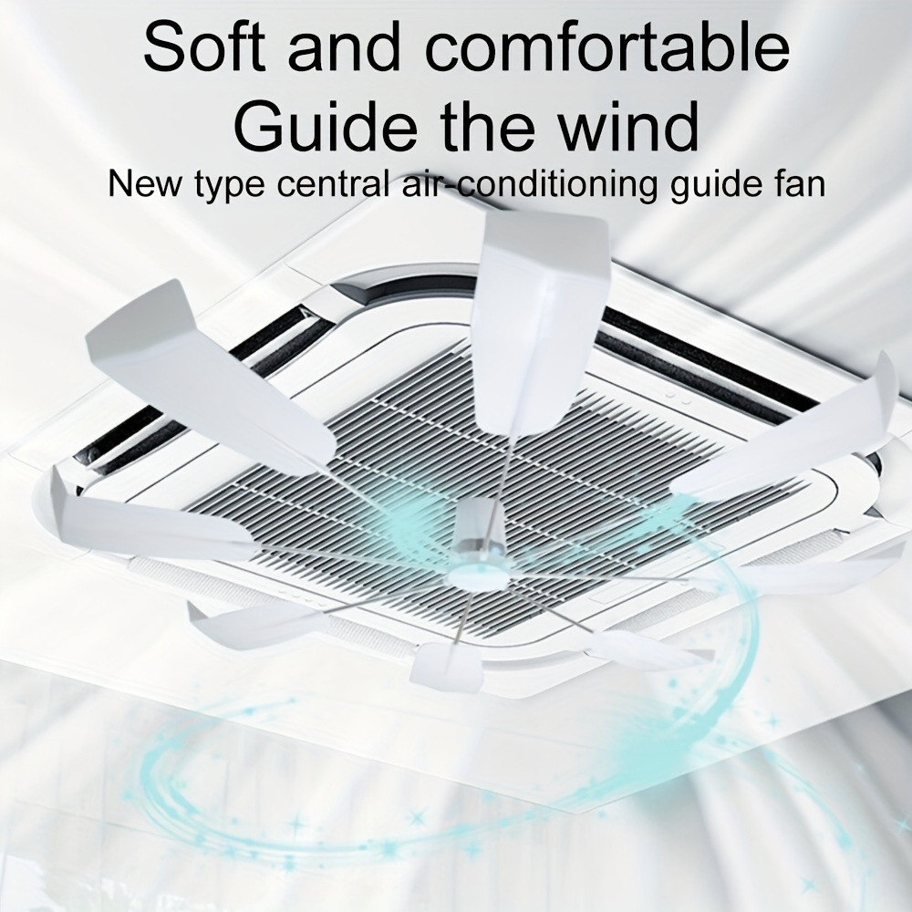 Deflector de aire acondicionado, Deflector de aire acondicionado para  evitar el soplado de aire frío, deflector de aire retráctil, ABS ligero