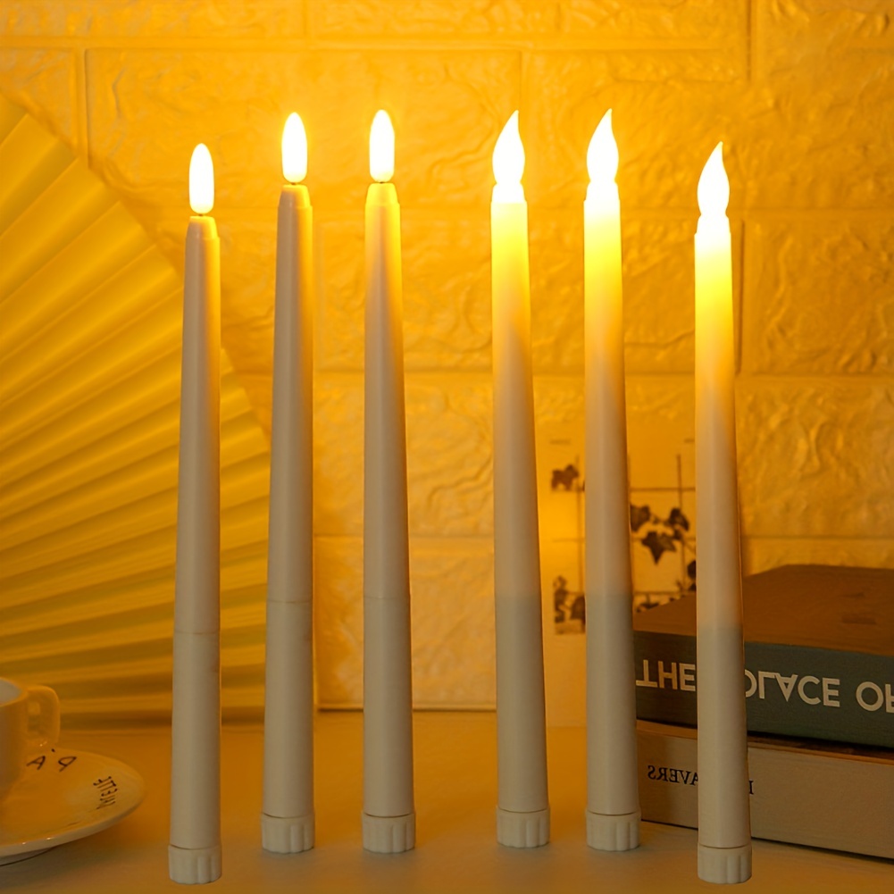 Led Flameless Taper Candles Light Led Candlestick Flameless - Temu