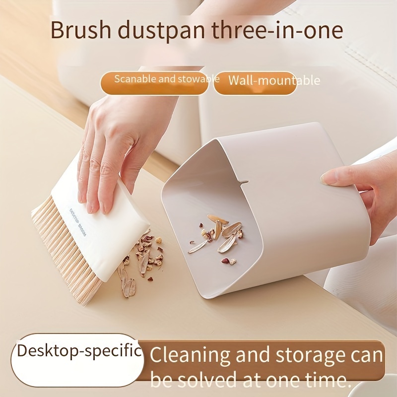 Toma Table Cleaning Brush Trash Box Set Small Kitchen Sink