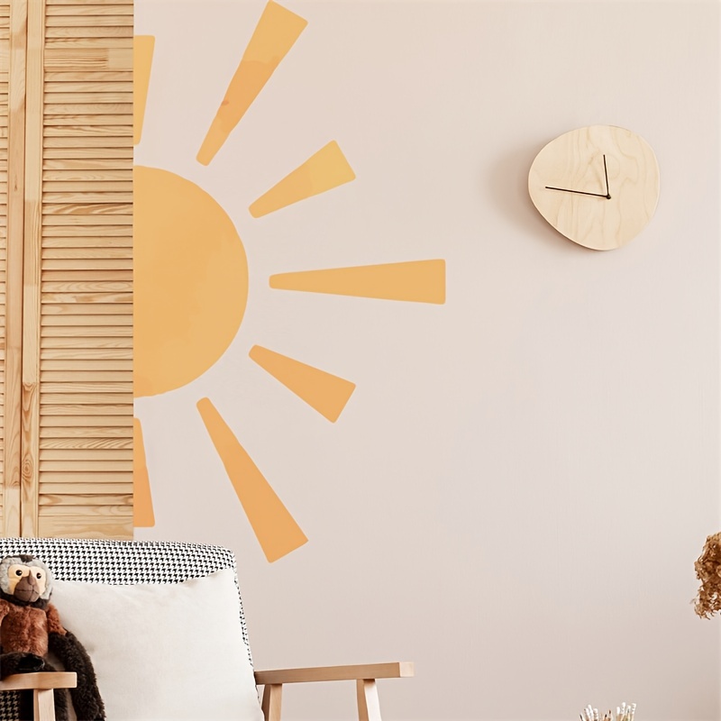 Sun Wall Decal Nursery Playroom Bedroom Boho - Temu