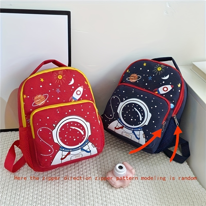 Kids' Astronaut Pattern Backpack Lightweight Casual Backpack for Primary School
