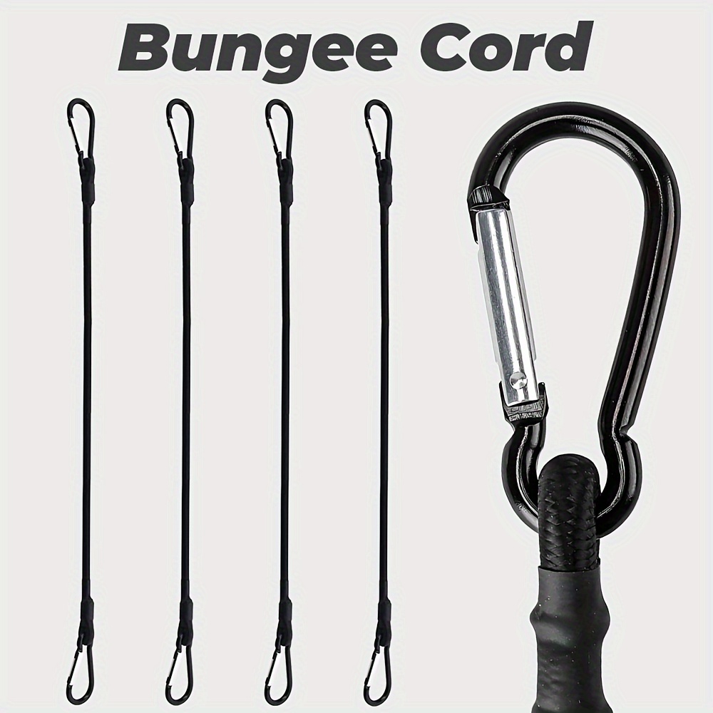 Bungee Cord Carabiner Hook Superior Heavy Duty Straps Strong - Temu United  Kingdom