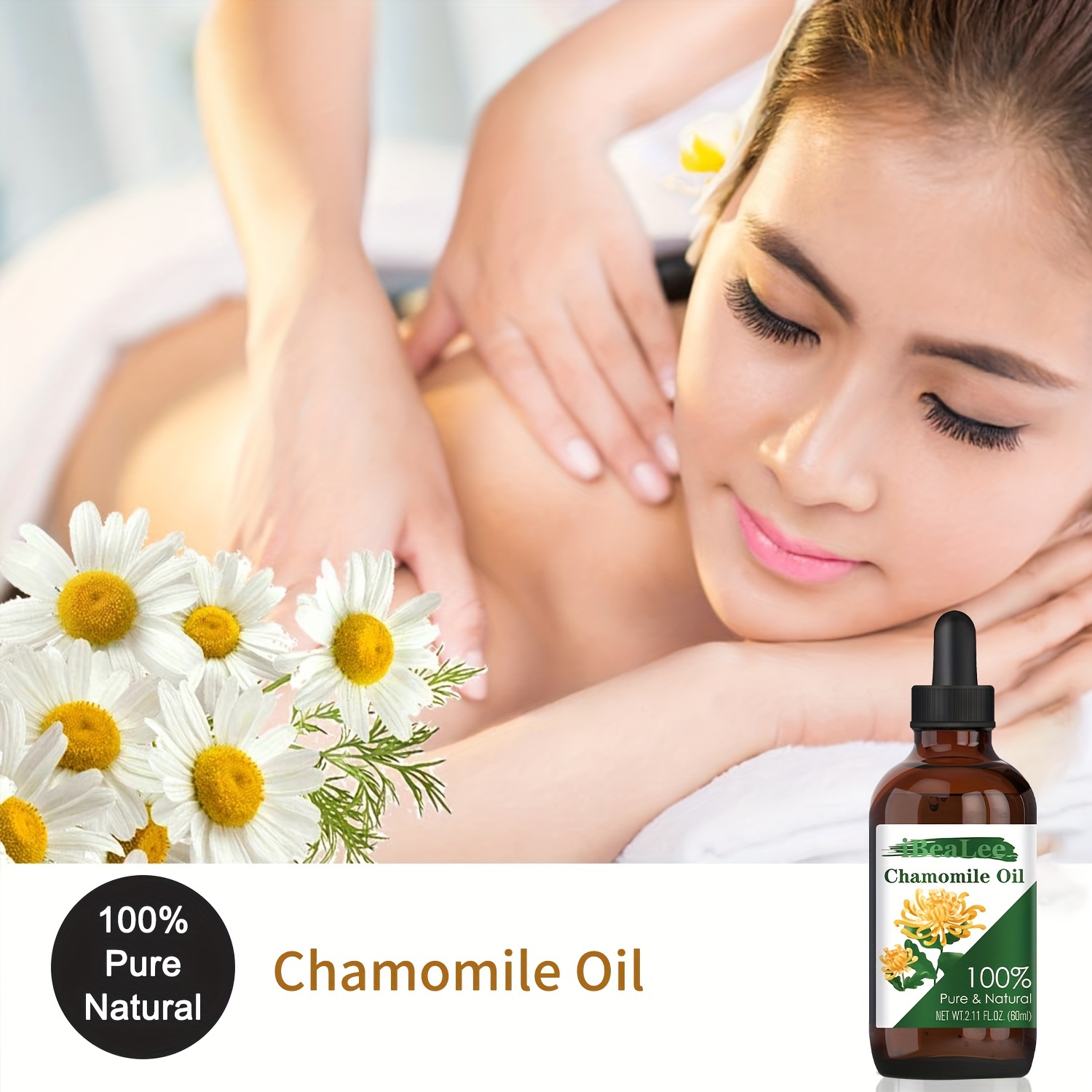 Chamomile Essential Oil For Hair Care And - Temu