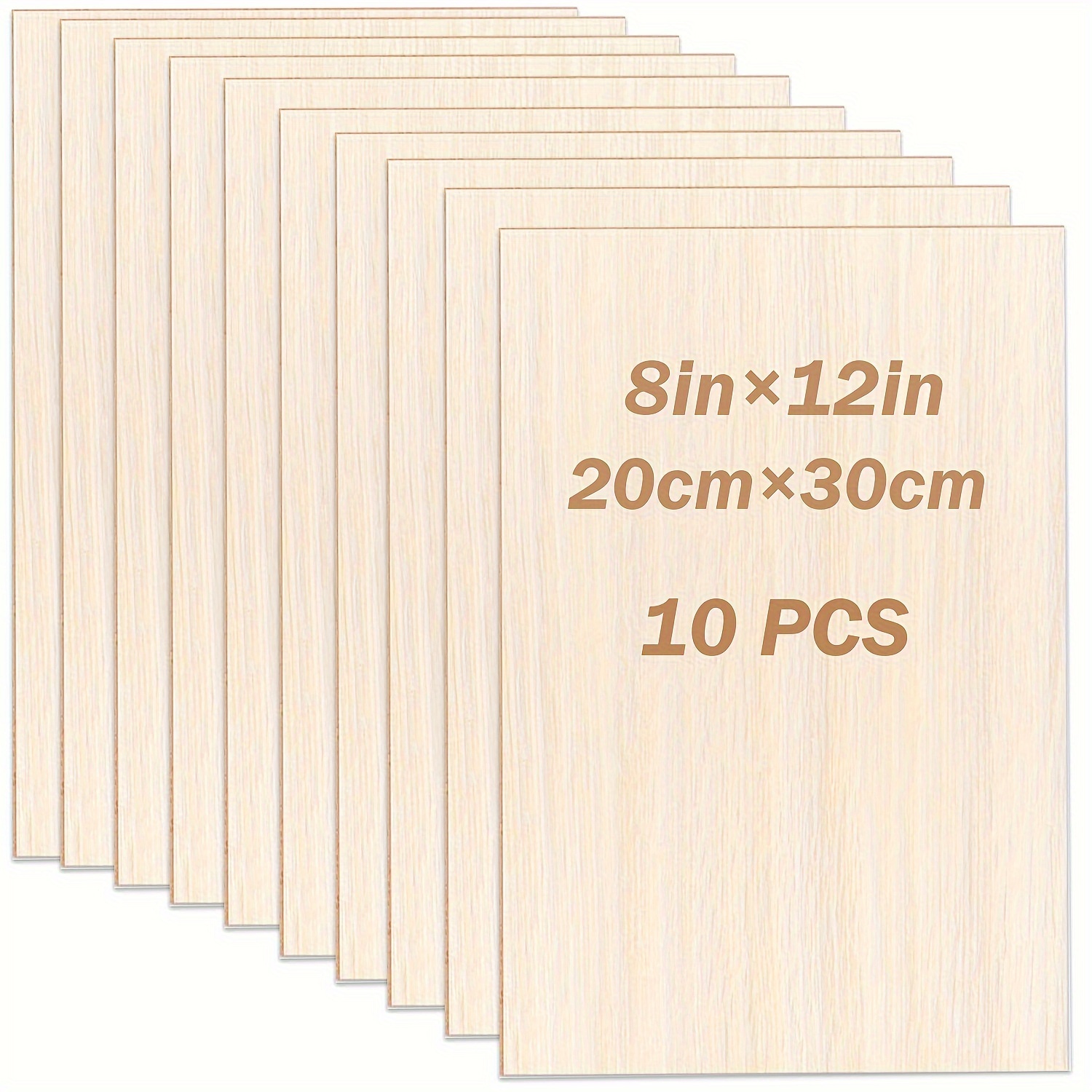 Basswood Sheets Unfinished Balsa Wood Sheets For Laser Cutting, Drawing  Painting, Wood Engraving - Temu Denmark