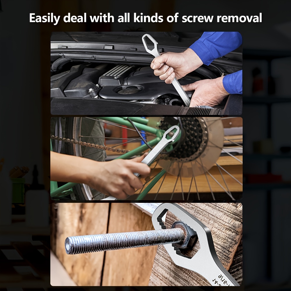 Universal Double head Wrench Self adjusting Quick Manual Temu