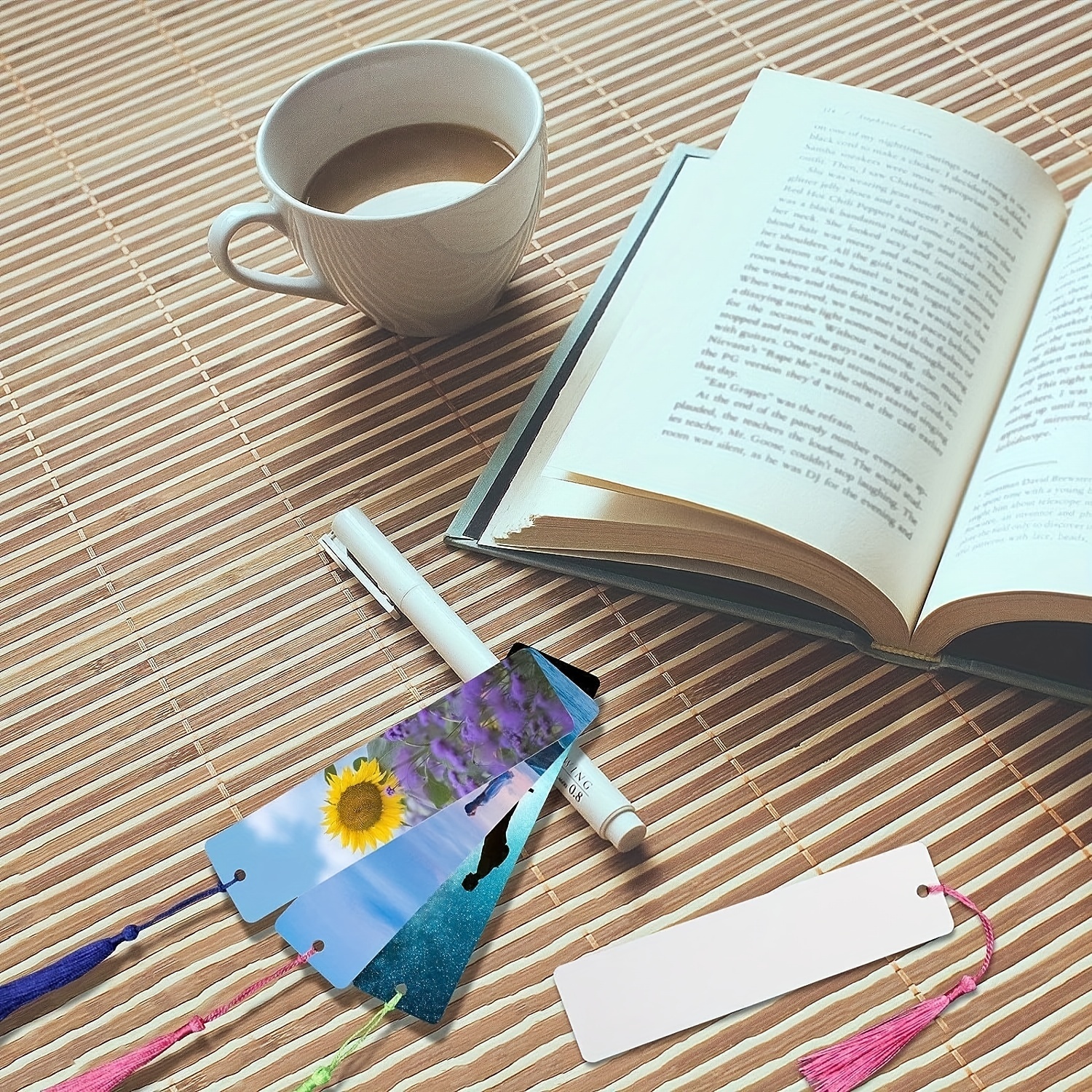 Sublimation Blank Bookmark Heat Transfer Diy Bookmark Sublimation Bookmarks  With Hole And Colorful