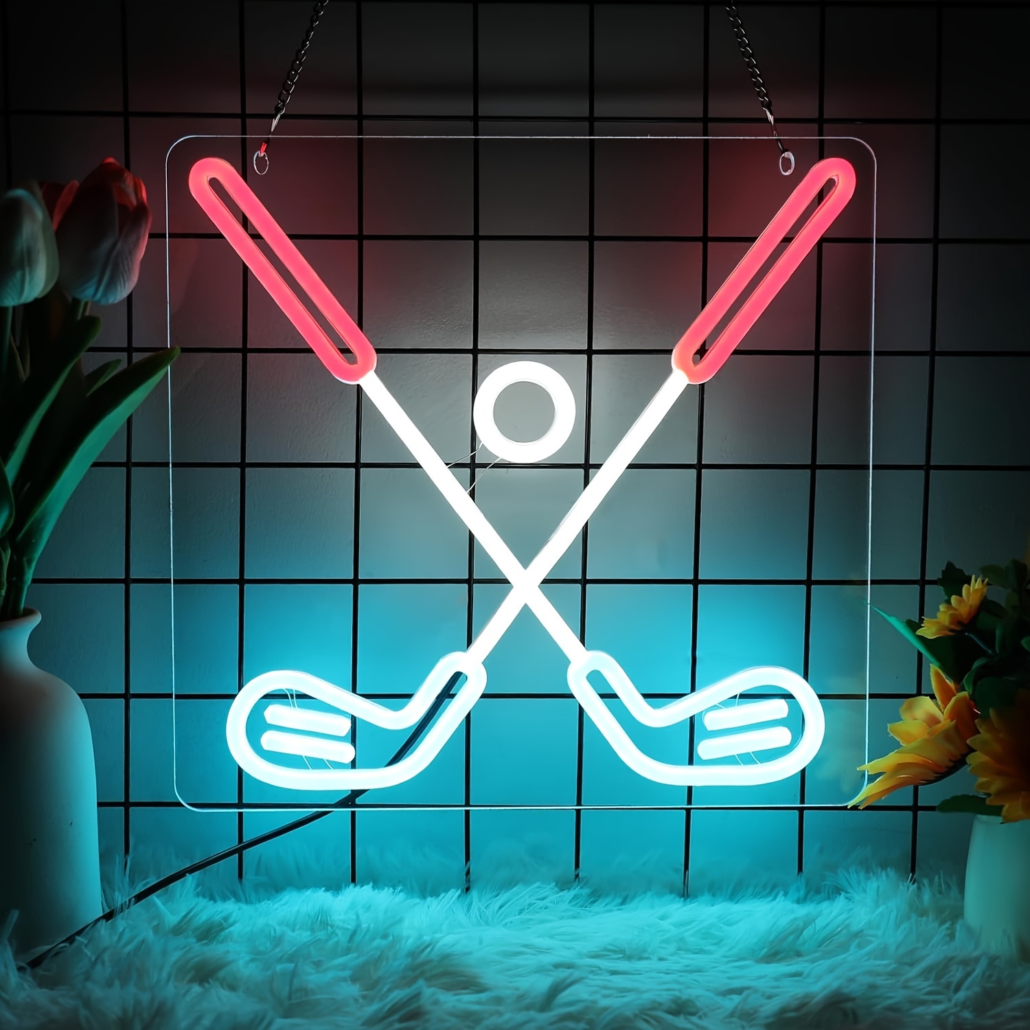 Golf Neon Sign For Home Bedroom Decoration Led Sign Room - Temu