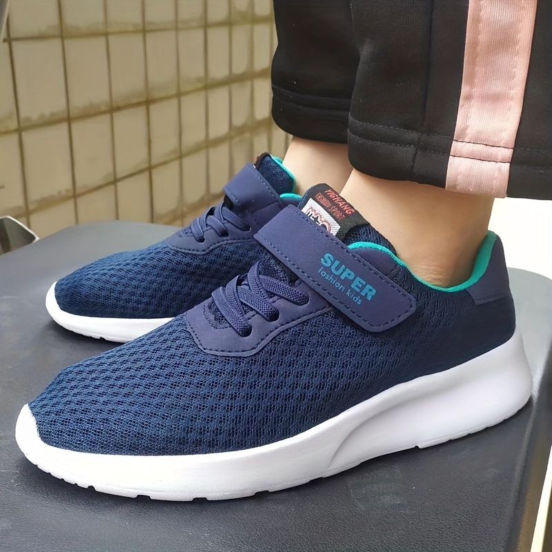 Women's Mesh Sports Shoes Breathable Hook & Loop Sneakers