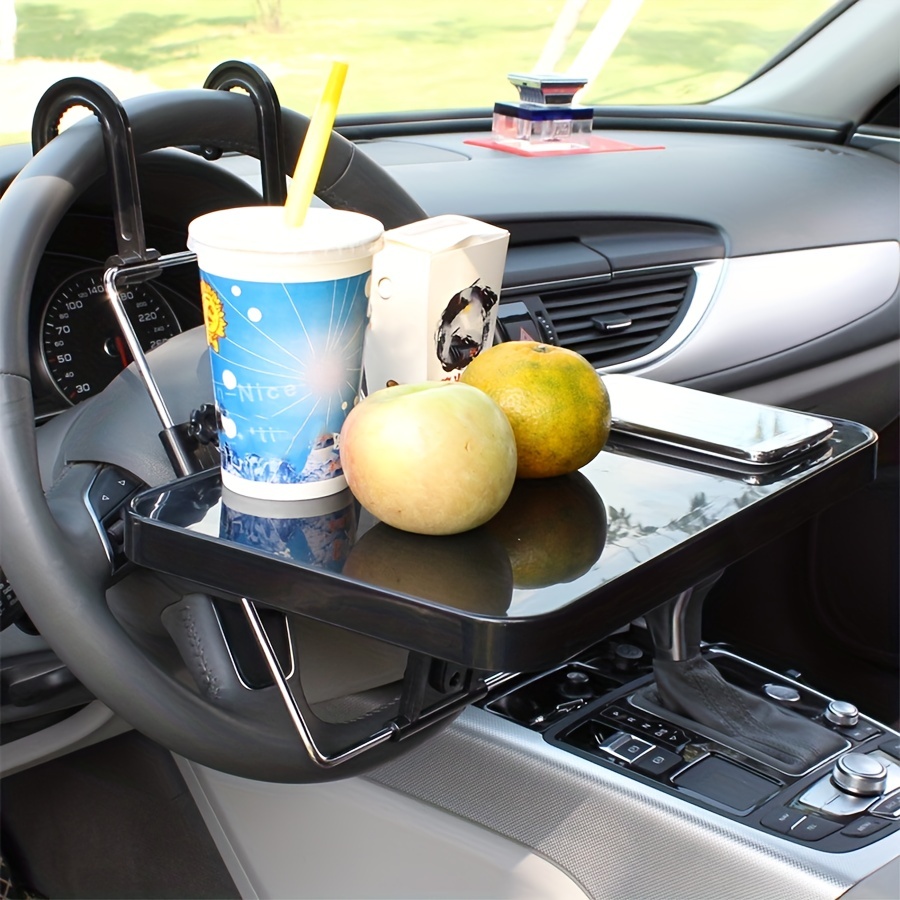 1 Car Steering Wheel Tray / Back Seat Headrest Tray - Temu