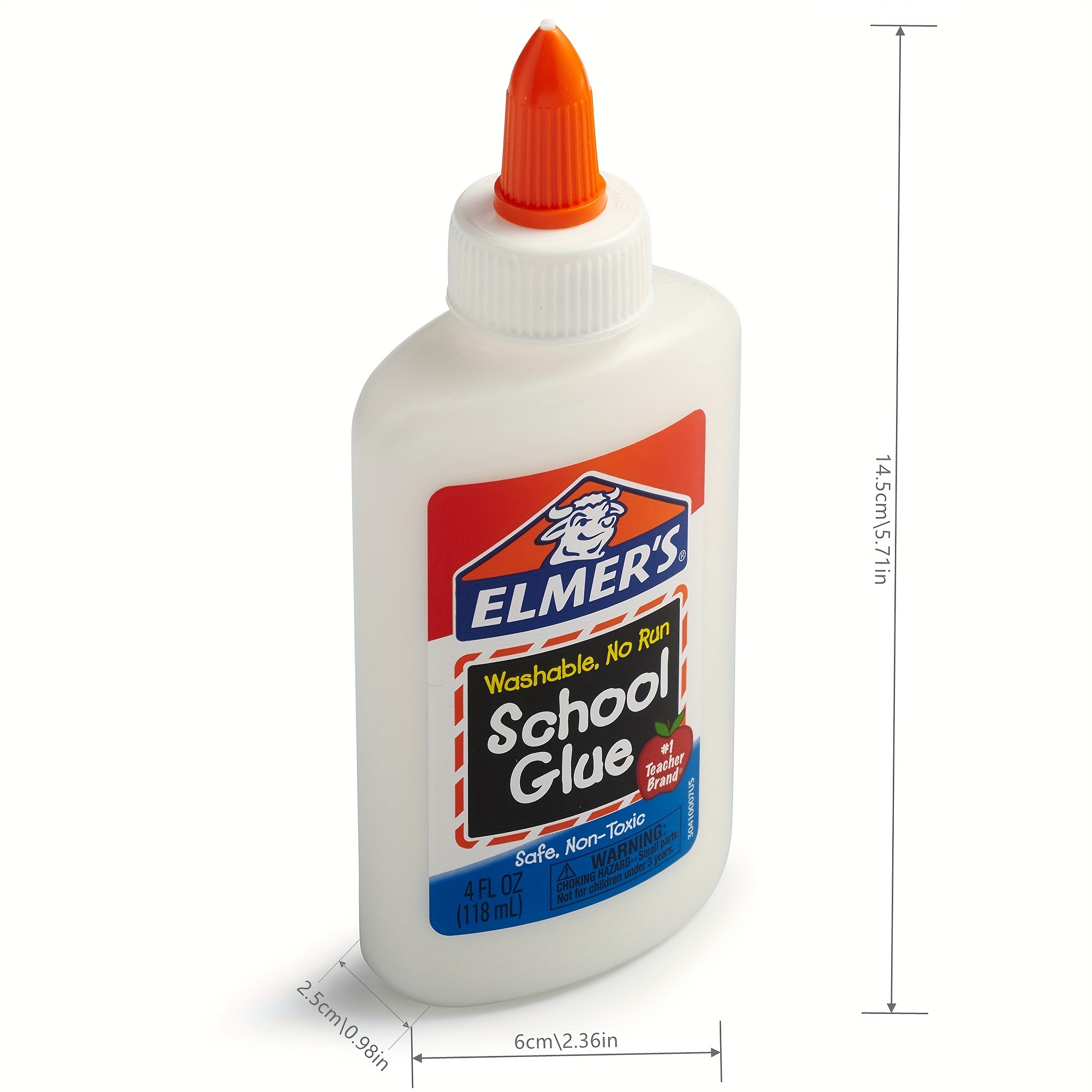 Elmer's Clear Liquid School Glue Slime Glue & Craft Glue Large 1