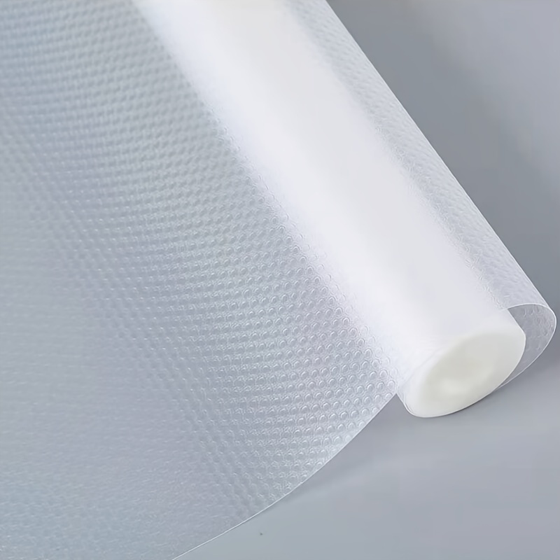 Shelf Liner Waterproof Non Slip Clear Drawer Liner Shelf Paper for
