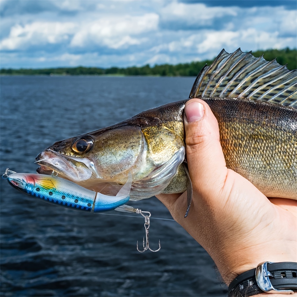 Topwater Fishing Lure Artificial Hard Bait Soft Rotating - Temu Canada